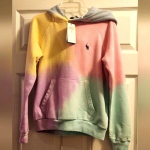 Nwt Ralph Lauren polo tye dye hoodie